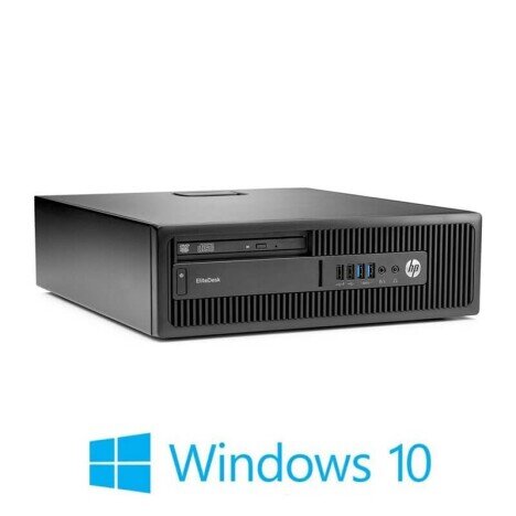 Calculatoare HP EliteDesk 705 G3 SFF, AMD PRO A6-8570 R5, SSD, Win 10 Home